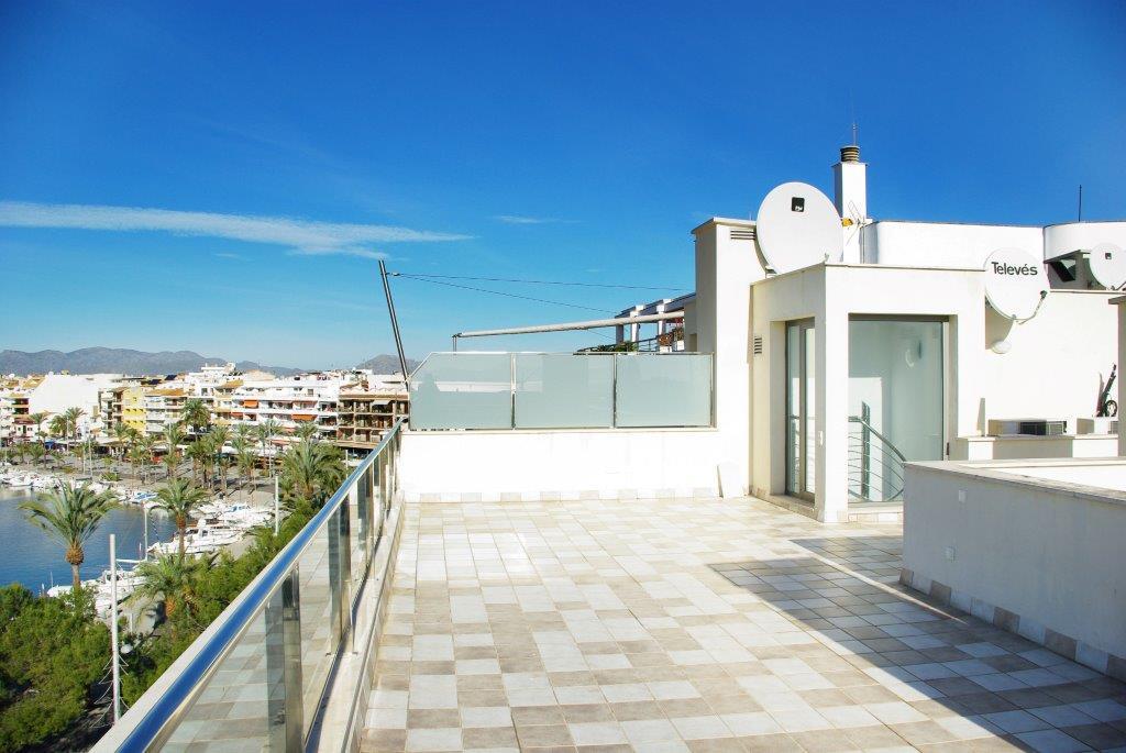 Cofradia Penthouse Puerto Alcudia Hotel El Port ภายนอก รูปภาพ